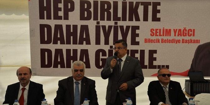 Bilecik Belediye Başkanı Selim Yağcı,din Görevlileri İle Bir Araya Geldi