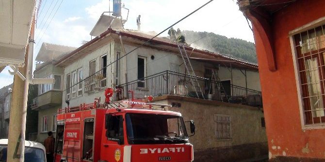 Akşehir’de Ev Yangını