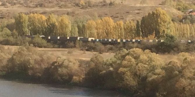 Erzincan’da Yük Trenine Bombalı Saldırı