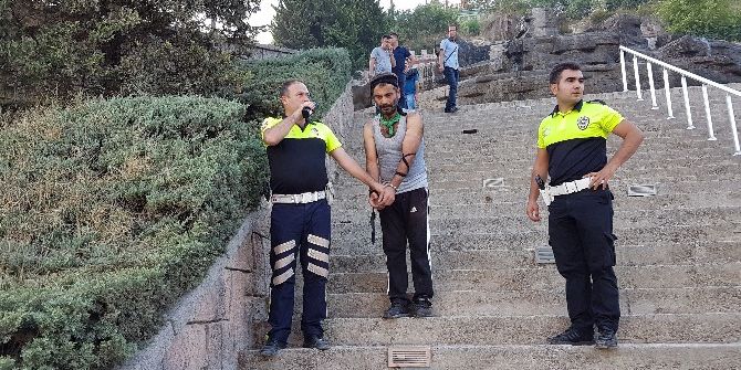 Tartıştığı Şahıslara Kızıp Çam Ağaçlarını Yaktı