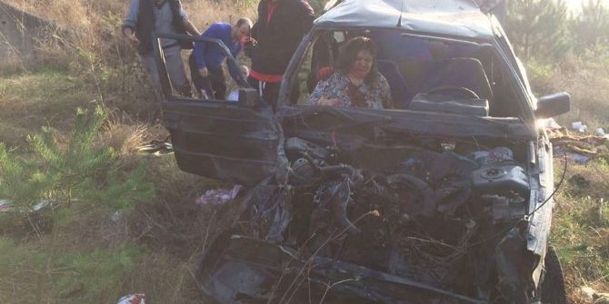 Bolu’da Trafik Kazası: 4 Yaralı