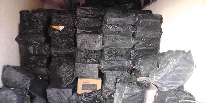 Uşak’ta Kaçak Sigara Operasyonu