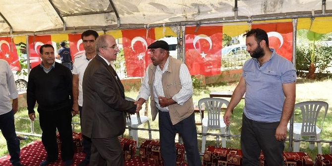 Vali Tuna’dan Şehit Özkan Atlınok’un Ailesine Ziyaret