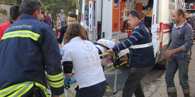 Alzheimer Hastası Babasını Alevlerin İçinden Çıkarttı