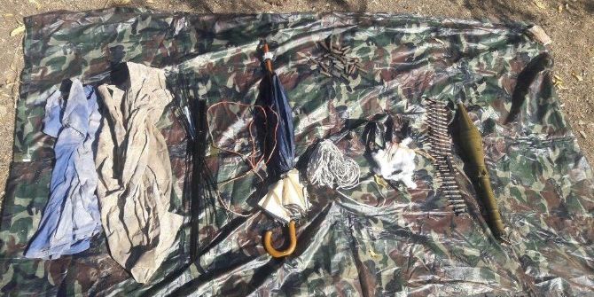 Batman’da Pkk’ya Ait Mühimmat Ele Geçirildi