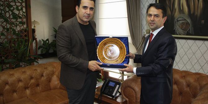 Ünlü Sanatçı Emrah, Vali Aktaş’ı Ziyaret Etti