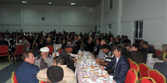 Alanyurt Köyünde Muharrem Ayı İftarı Yapıldı