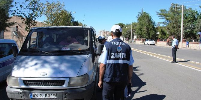 Zabıtadan Öğrenci Servislerine Denetim