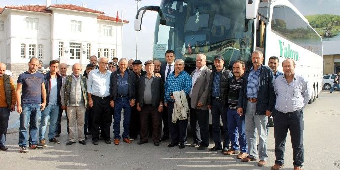 Yalovalı Çiftçiler Burtarım’a Gitti