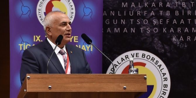 Başkan Şeref Kazcıoğlu, 9. Ticaret Ve Sanayi Şurası’nda Kütahya’yı Temsil Etti