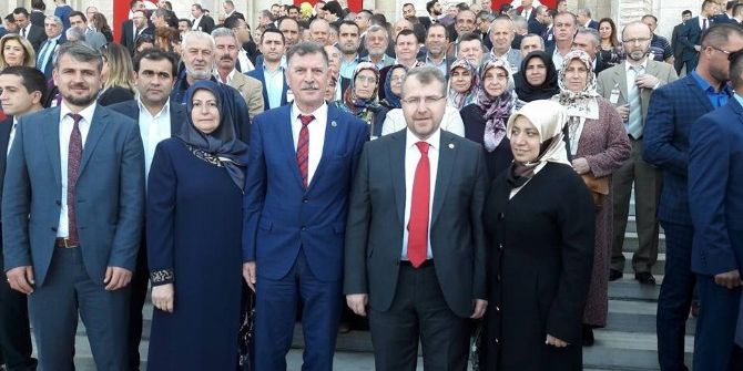 Ak Parti Vezirhan Teşkilatı Üyeleri Ve Başkan Duymuş Ankara’da
