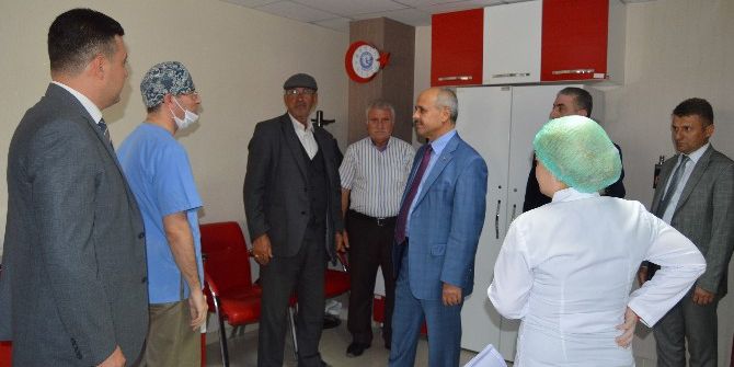 Vali Peynircioğlu’ndan Hasta Ziyareti
