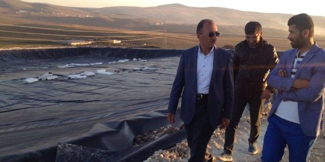 Başkan Köksoy, Atıkların Düzenli Depolanması Çalışmalarını Denetledi
