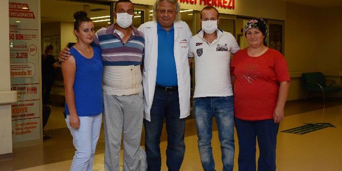 Baba Ve Oğlu, Canlı Verici Nakille Sağlığına Kavuştu