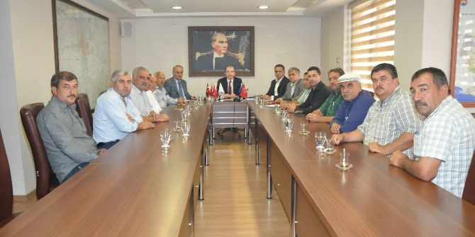 Aski Genel Müdürü Rahmi Pekar Muhtarlar İle Buluştu