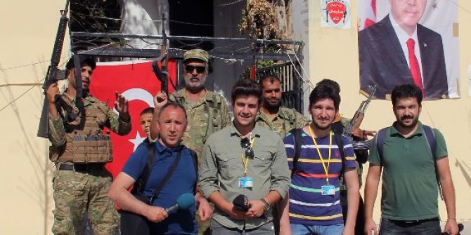 İha Ve Tgrt Haber Cerablus’ta