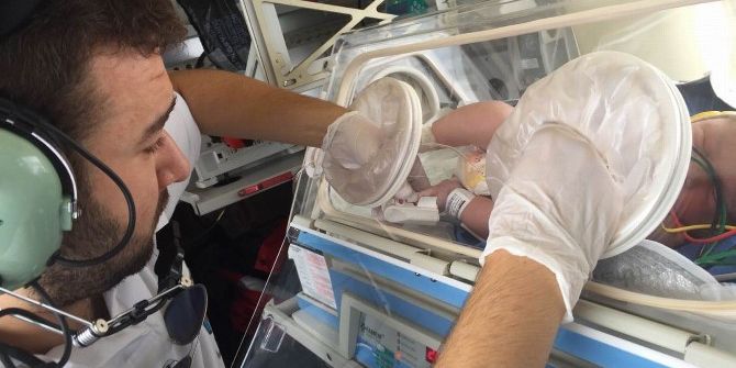 2 Günlük Bebek İçin Ambulans Helikopterler Seferber Oldu