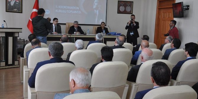 İl Koordinasyon Kurulu Toplantısı Yapıldı