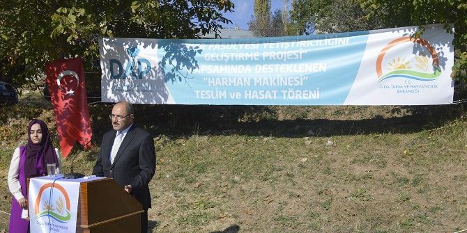 Dap İdaresi’nden İspir Fasülyesine Makine Desteği