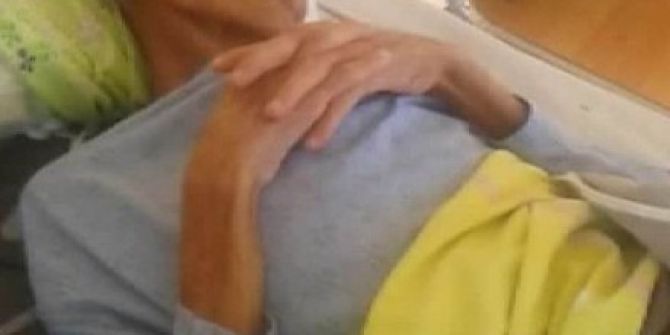 Görüntüleriyle Yürekleri Sızlatan Yaşlı Adam Öldü