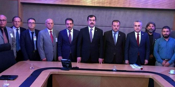 Toprak Kayması Mağdurları Meclis’te Ak Parti’li Vekillerle Görüştü