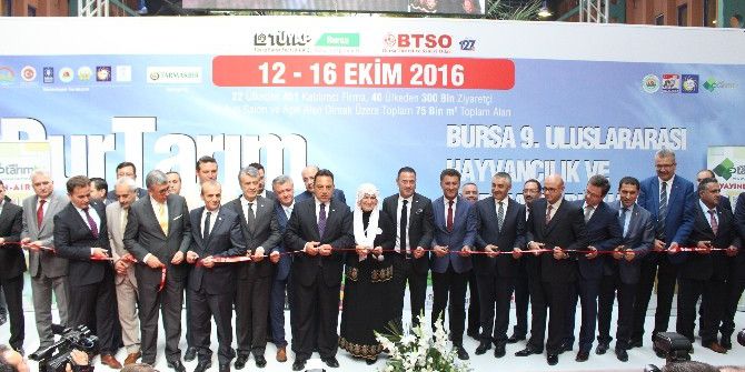 Bursa Tarım Ve Hayvancılık Fuarları Kapılarını Açtı