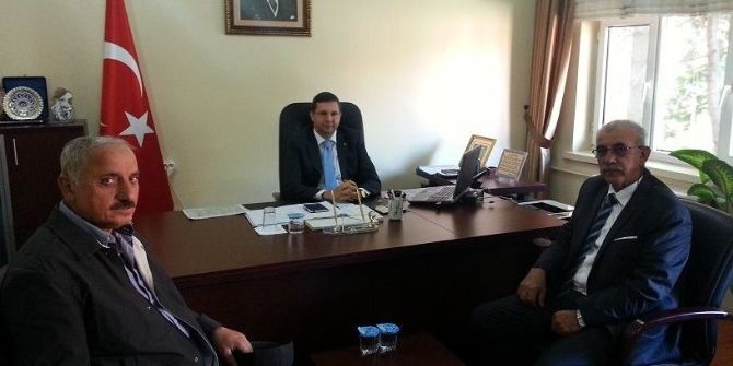 Başkan Küçükçiftçi’den Kaymakam Özderin’e Ziyaret