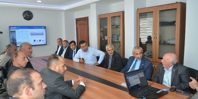 Maski Muhtarlara Yatırımlarını Anlattı