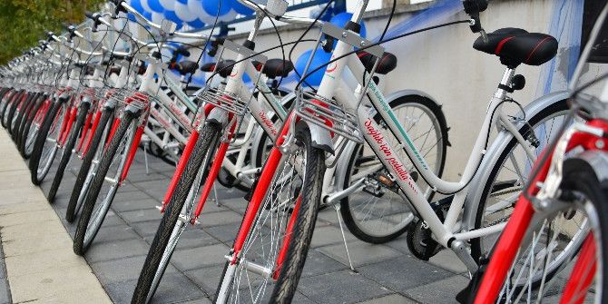 Erbaa Belediyesine 500 Bisiklet Hediyesi