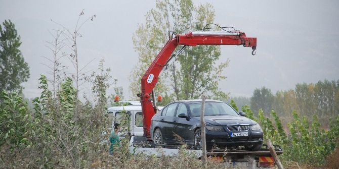 Tokat’ta Mısır Tarlasında Bulunan Lüks Otomobil Çalıntı Çıktı
