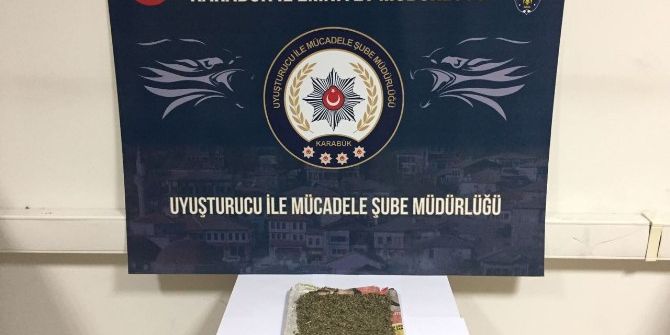 Karabük’te Uyuşturucudan 1 Gözaltı