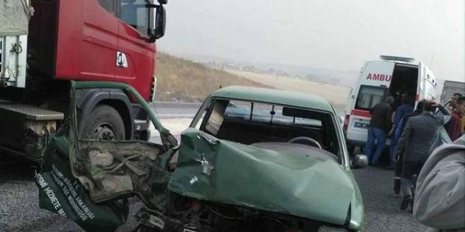 Anız Yangını Zincirleme Kazaya Sebep Oldu: 1 Ölü, 4 Yaralı