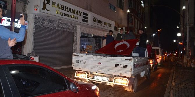 Fatsa’da Pkk’ya Konvoylu Tepki