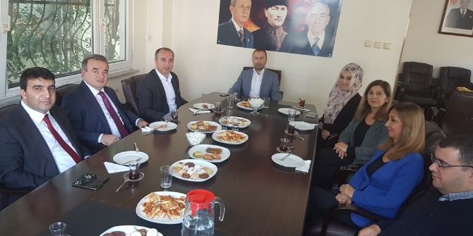 Kaymakam Öztürk’ten Mhp’ye Ziyaret