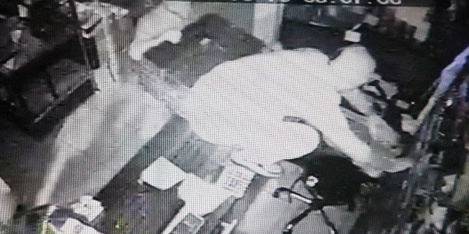 Market Hırsızları Güvenlik Kamerasında