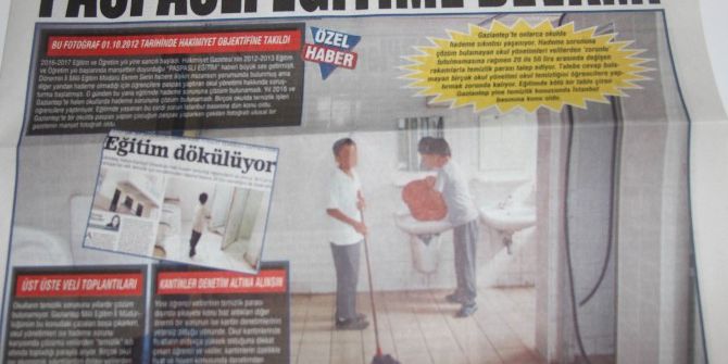 Öğrencilerin Okulda Tuvalet Temizlediği İddialarına Yalanlama