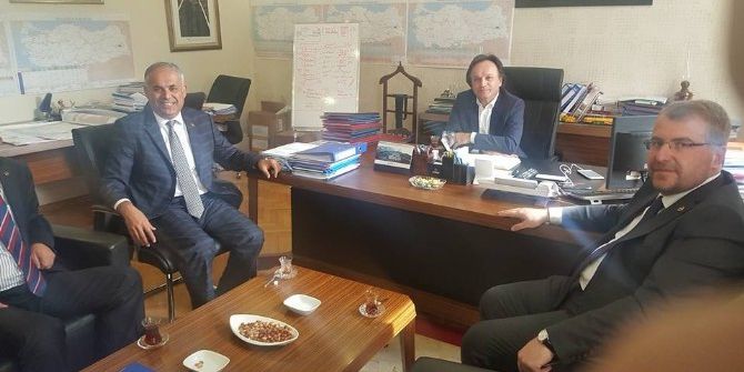 Başkan Yaman, Demir Yolları Deplase İşlemi İçin Proje Sundu