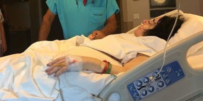 Nur Yerlitaş’tan Ameliyat Sonrası İlk Fotoğraf