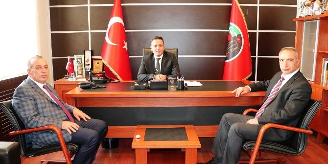 Karamercan’dan Baro Başkanı Aladağ’a Ziyaret