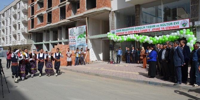 Iğdır’da ‘Gençlik Yaşam Ve Kültür Evi’ Açıldı
