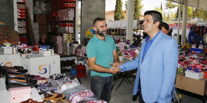 Döşemealtı Kovanlık Mahallesi’nin İlk Meydanı Ve Pazaryeri Açıldı