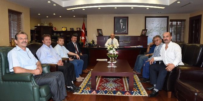 Mobilyacılardan Vali Demirtaş’a Ziyaret