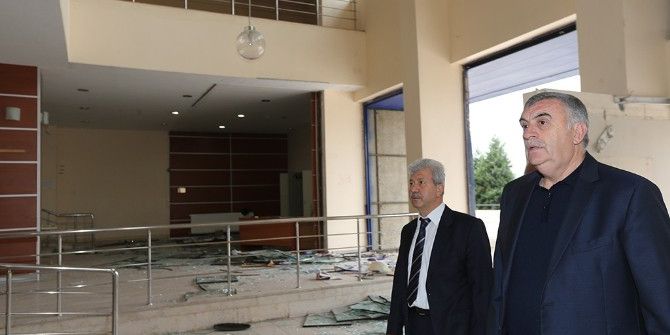 Kongre Merkezi İçin Afa’da Yıkım Başladı