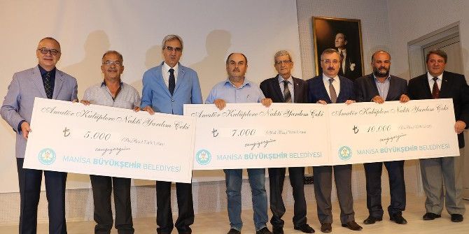 Manisa’daki Amatör Kulüplere Büyükşehirden Maddi Destek