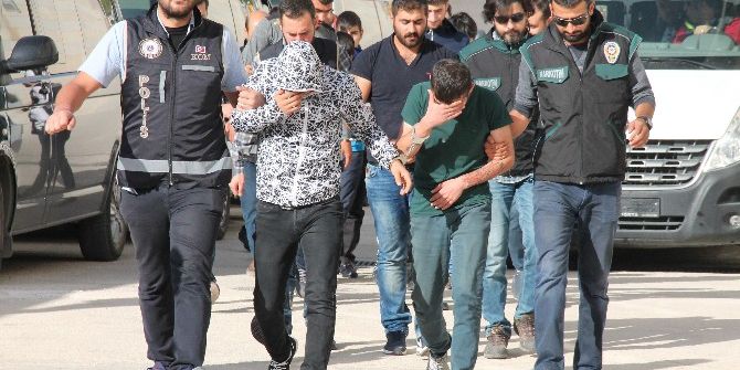 Uyuşturucu Operasyonunda 9 Şüpheli Adliyeye Sevk Edildi