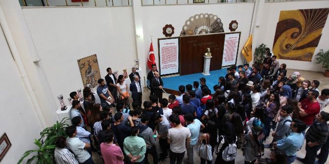 Özel Sınav Lisesi Rektör Gül’ü Ziyaret Etti