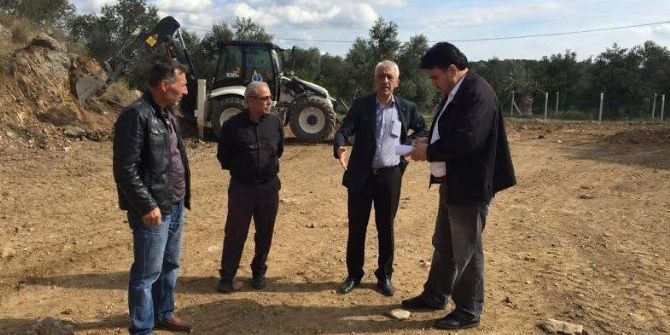 Ersoy, Düğün Salonu Çalışmalarını Yerinde İnceledi