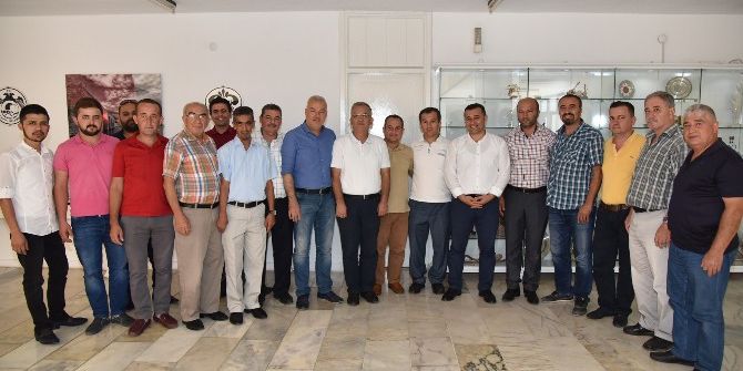 Başkan Yücel’e Alaiye Esnafından Ziyaret