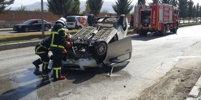 Malatya’da Kaza: 1 Yaralı