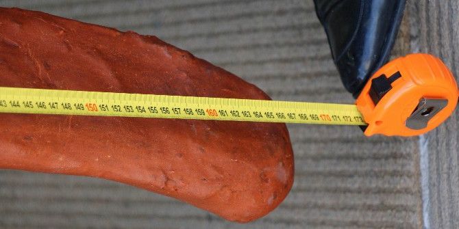 1 Metre 70 Santim Uzunluğunda, 14 Kilo Ağırlığında Pastırma Yaptılar